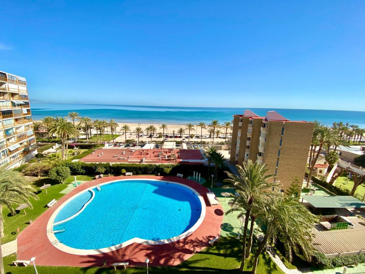 Nereo 7 Primera Linea De Playa San Juan Piscina, Parking Wifi Inmobiliaria Leo 阿利坎特 外观 照片