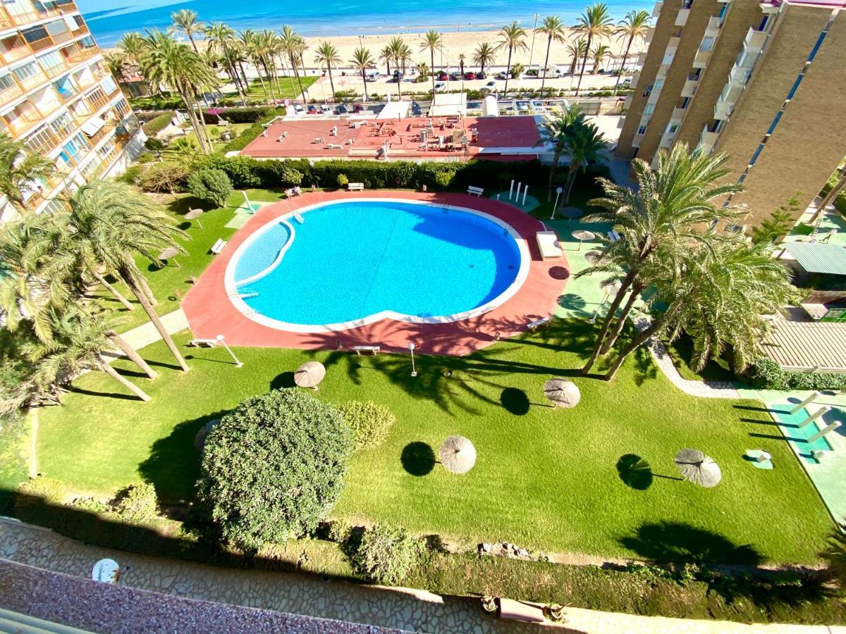 Nereo 7 Primera Linea De Playa San Juan Piscina, Parking Wifi Inmobiliaria Leo 阿利坎特 外观 照片