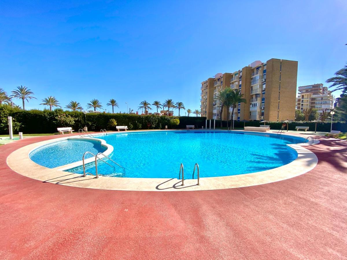 Nereo 7 Primera Linea De Playa San Juan Piscina, Parking Wifi Inmobiliaria Leo 阿利坎特 外观 照片